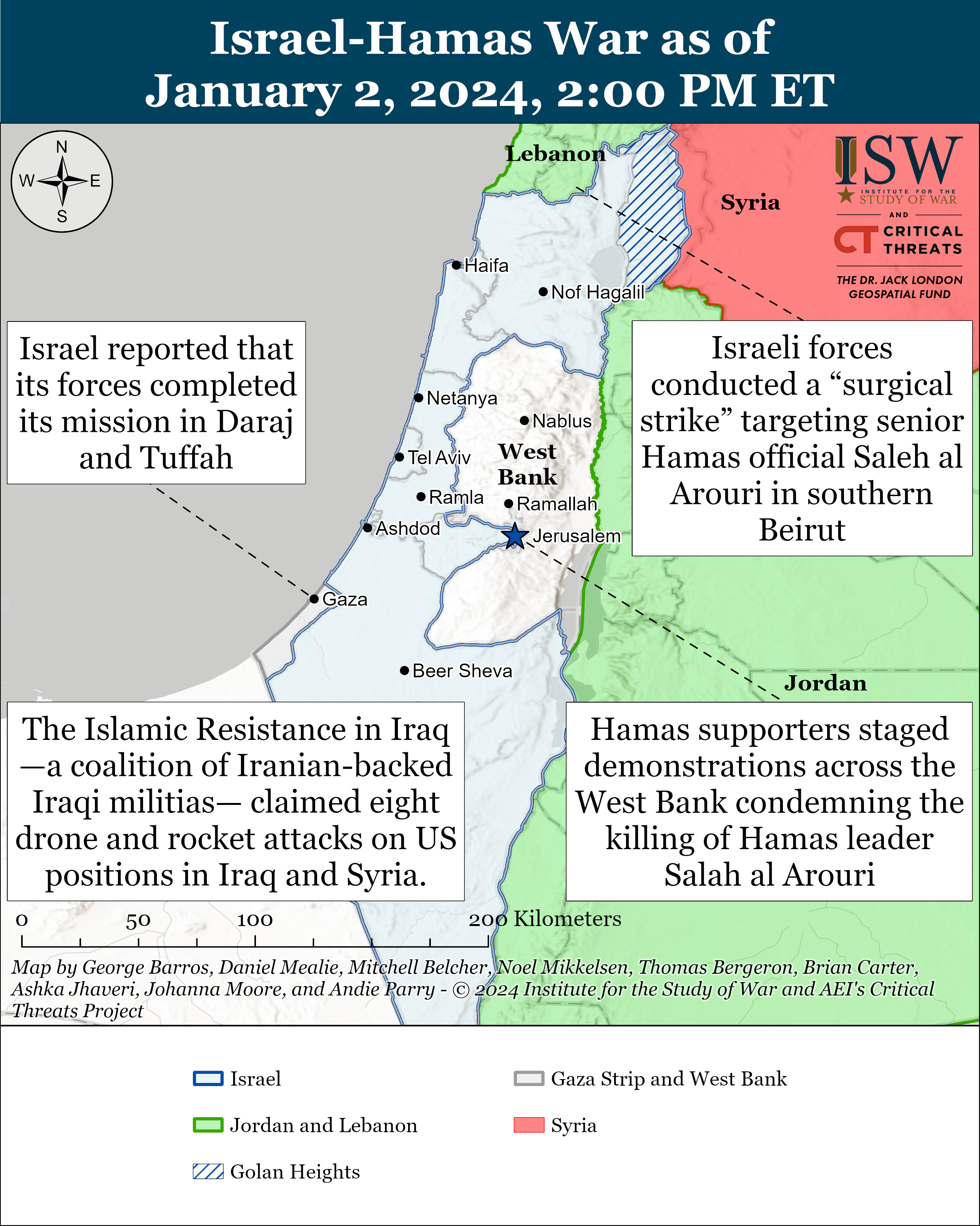 Iran Update January 2 2024 Institute For The Study Of War   DraftIsraelCOTJanuary 2%2C2024 